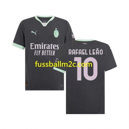 Fußballtrikots AC Mailand Rafael Leao 10 Ausweich Trikotsatz 2024-2025 Fußballtrikots AC Mailand Rafael Leao 10 Ausweich Trikotsatz 2024-2025